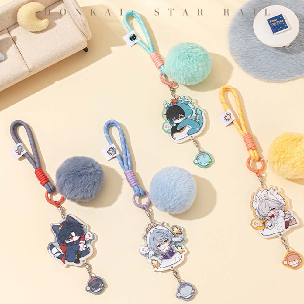 Boys Dormitory Series Q Version Acrylic Keychain