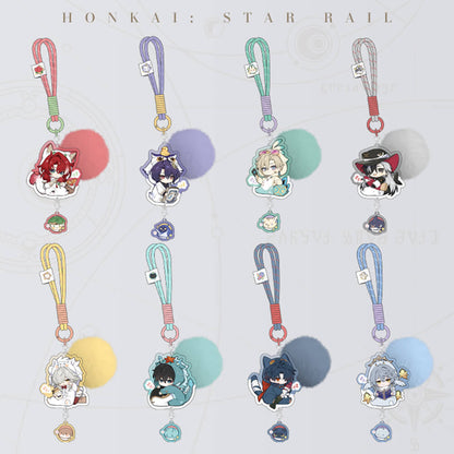 Boys Dormitory Series Q Version Acrylic Keychain