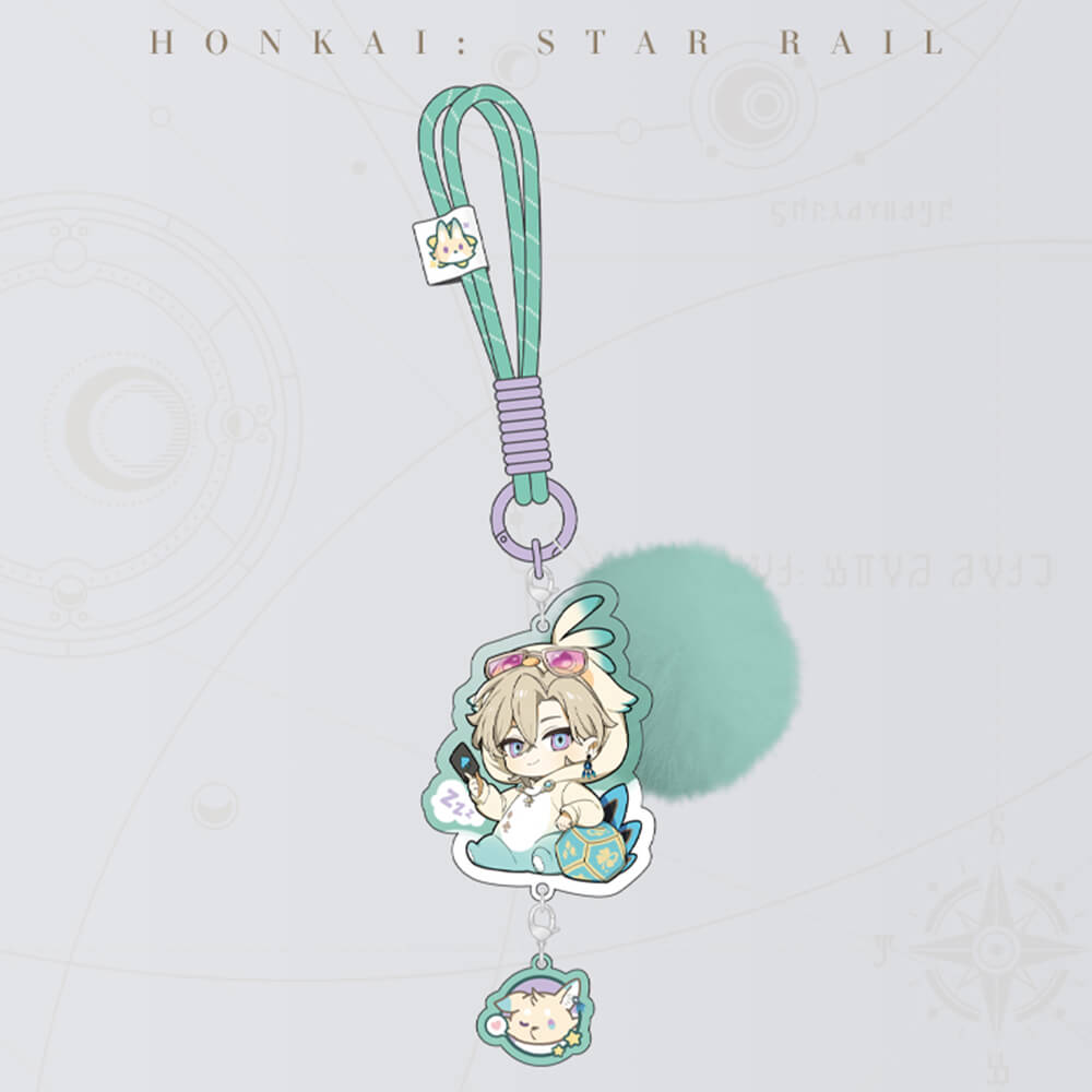 Boys Dormitory Series Q Version Acrylic Keychain
