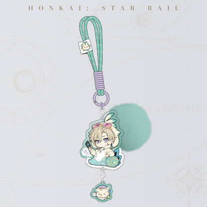 Boys Dormitory Series Q Version Acrylic Keychain