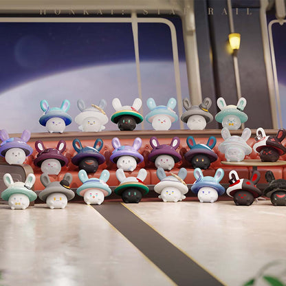 Bunny Mushroom and Mushroom Ghost Series Mini Figure Mystery Box