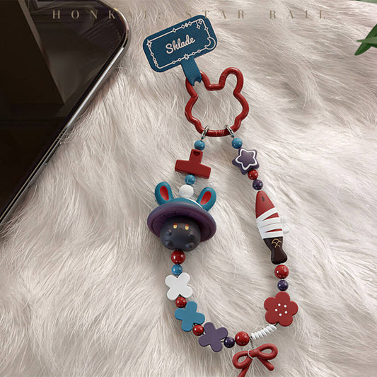 Bunny Mushroom and Mushroom Ghost Series Phone Lanyard Blind Box