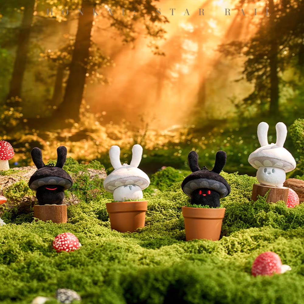 Bunny Mushroom and Mushroom Ghost Series Plush Doll