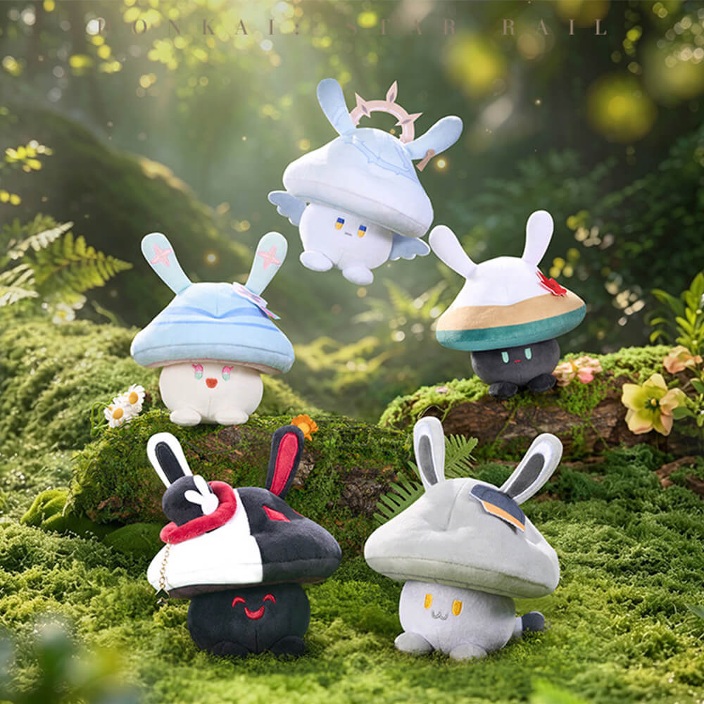 Bunny Mushroom and Mushroom Ghost Series Plush Doll Vol.2