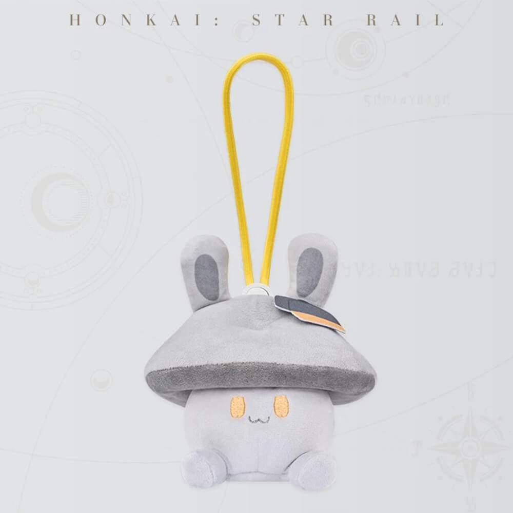 Bunny Mushroom and Mushroom Ghost Series Plush Earphone Case