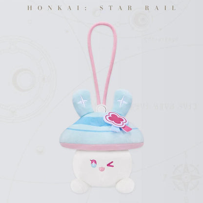 Bunny Mushroom and Mushroom Ghost Series Plush Earphone Case