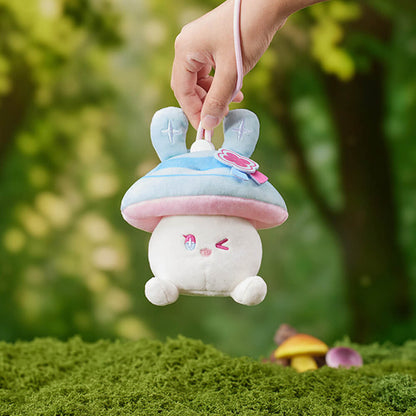 Bunny Mushroom and Mushroom Ghost Series Plush Earphone Case