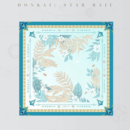 Character Impression Series Silk Scarf-Aventurine • Waveflair