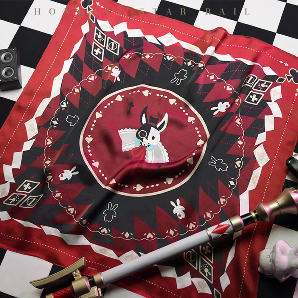 Character Impression Series Silk Scarf-Sparxie
