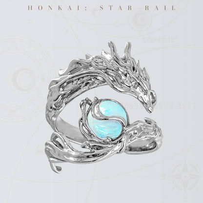 Cosmic Star Series Dan Heng • Imbibitor Lunae Themed Ring