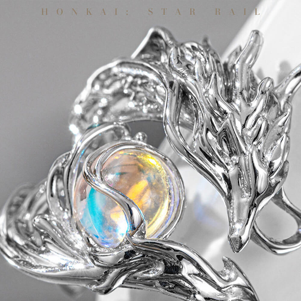 Cosmic Star Series Dan Heng • Imbibitor Lunae Themed Ring