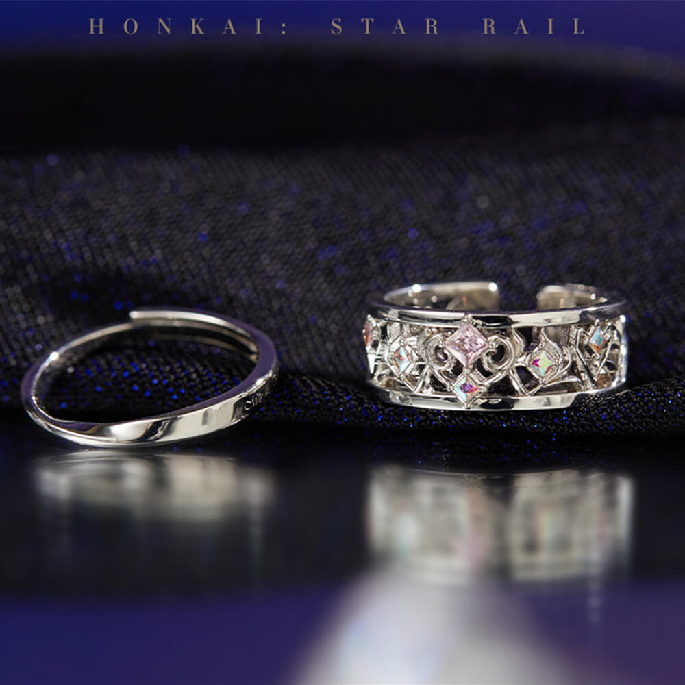 Cyrene Impression Series Ring Set