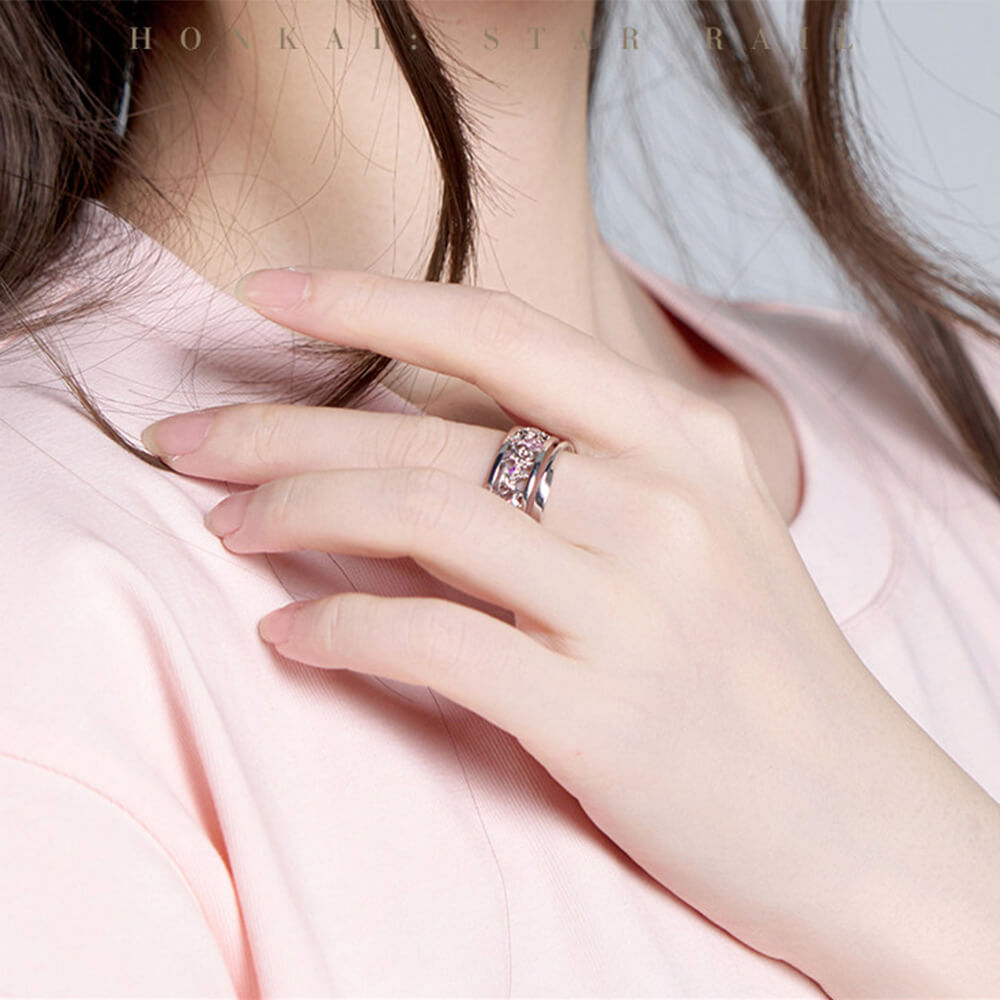 Cyrene Impression Series Ring Set