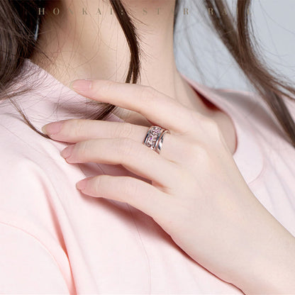 Cyrene Impression Series Ring Set