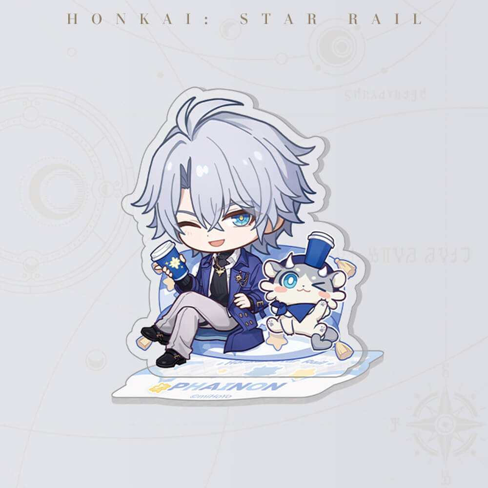 Express Travel Notes Series Q Version Acrylic Stand