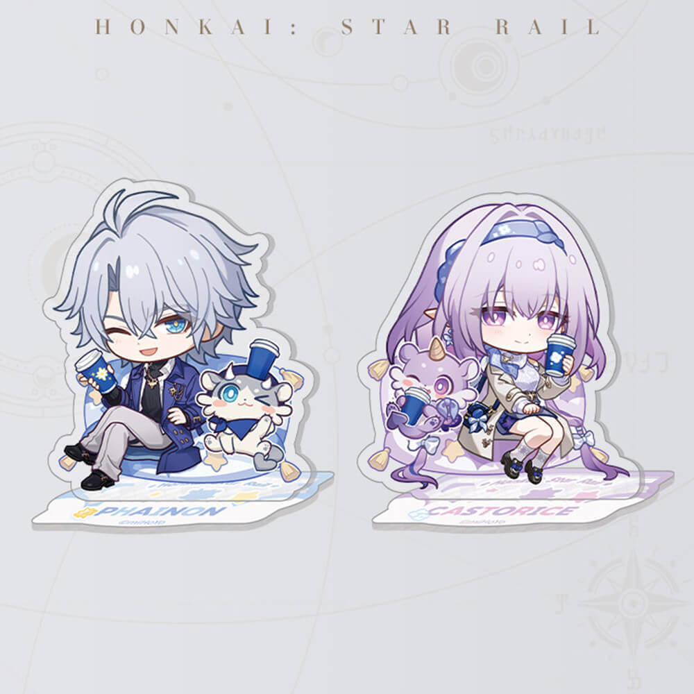 Express Travel Notes Series Q Version Acrylic Stand
