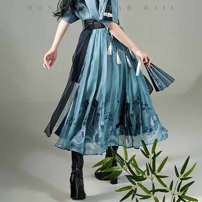 【 Pre order 】Feixiao Impression Series Maxi Skirt