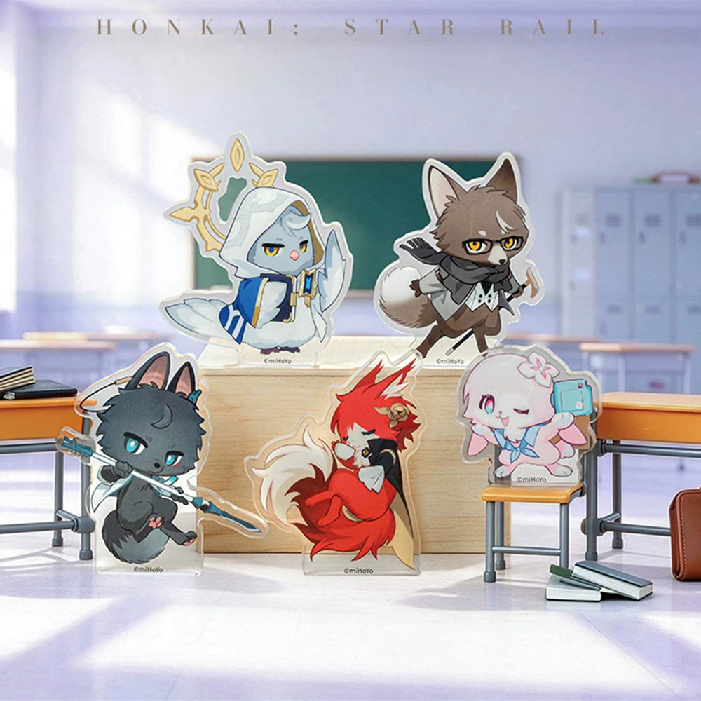 Fluffy Across the Blue Series Mini Acrylic Stand