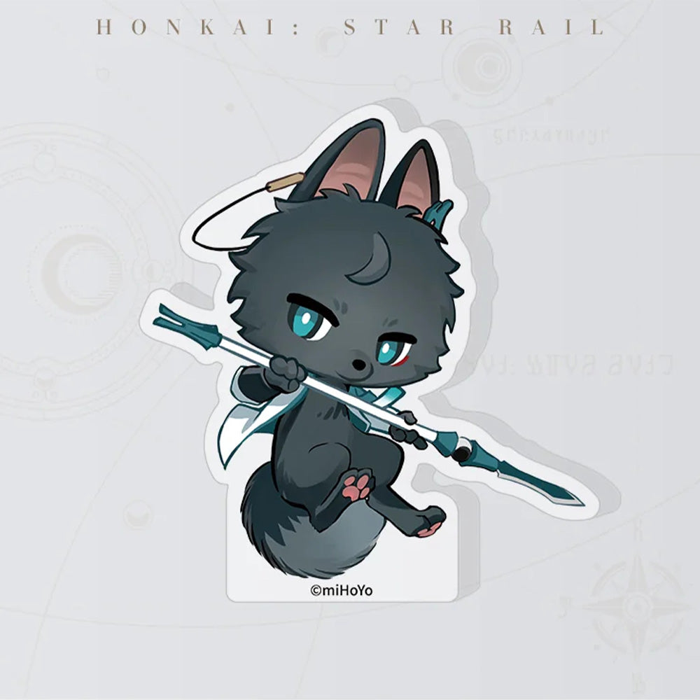 Fluffy Across the Blue Series Mini Acrylic Stand