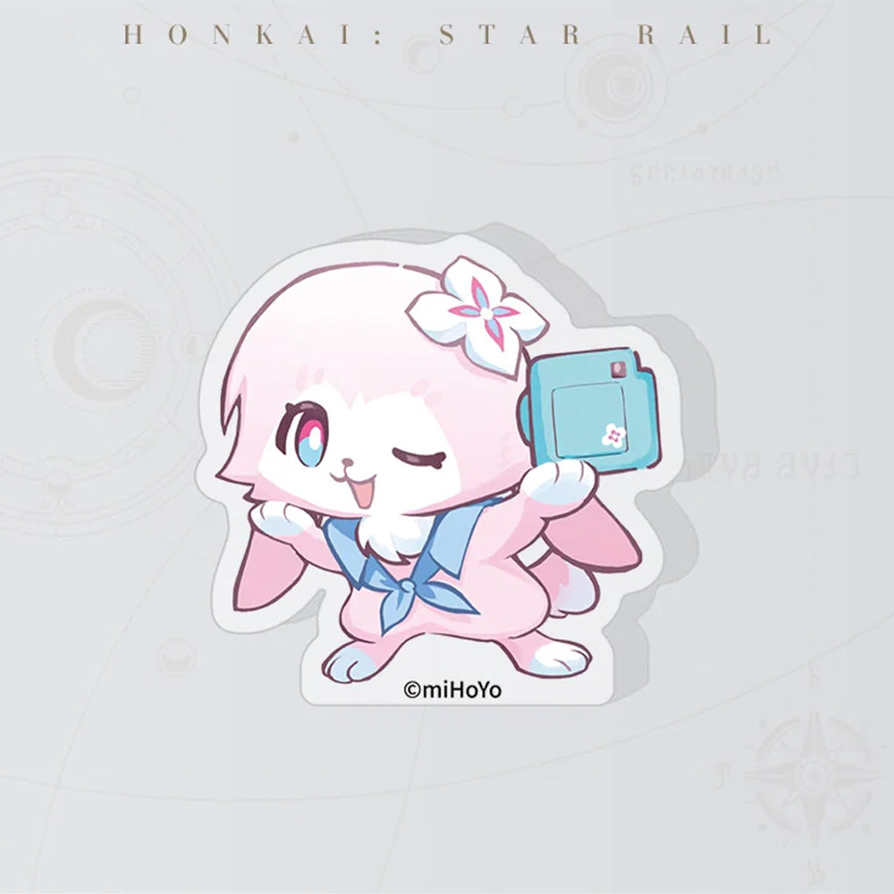 Fluffy Across the Blue Series Mini Acrylic Stand