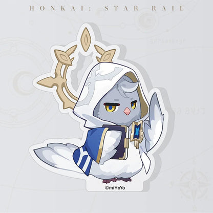 Fluffy Across the Blue Series Mini Acrylic Stand