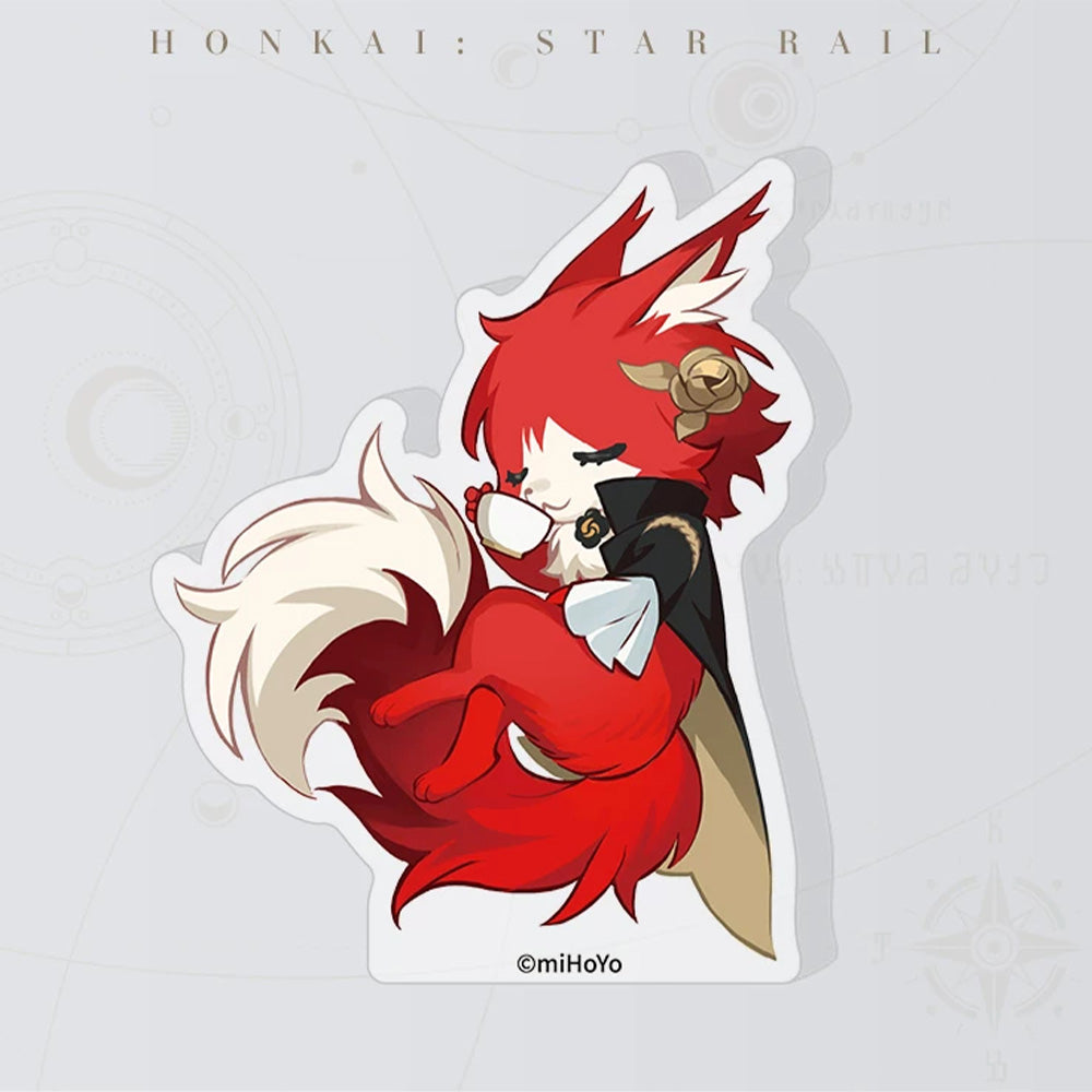 Fluffy Across the Blue Series Mini Acrylic Stand