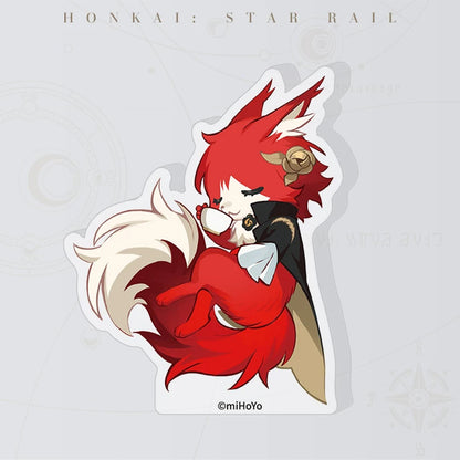 Fluffy Across the Blue Series Mini Acrylic Stand