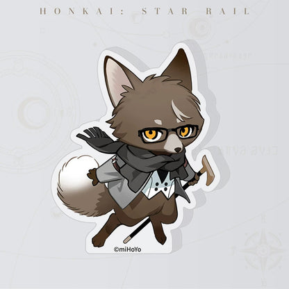 Fluffy Across the Blue Series Mini Acrylic Stand