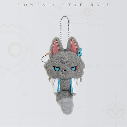 Fluffy Across the Blue Series Plush Keychain