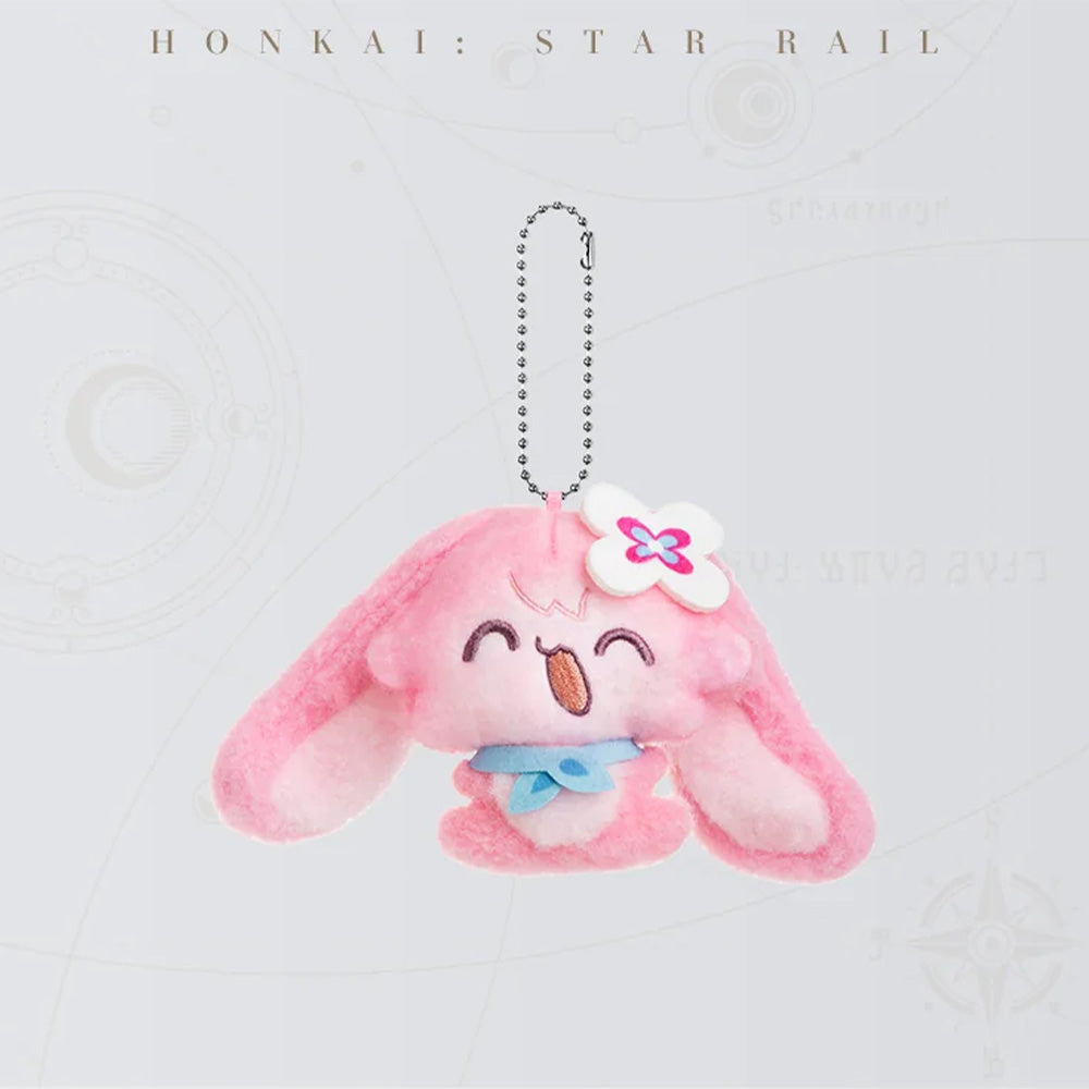 Fluffy Across the Blue Series Plush Keychain