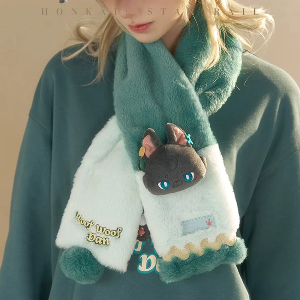 Fluffy Across the Blue Series Scarf