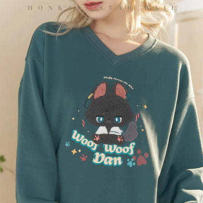 Fluffy Across the Blue Series Sweatshirt