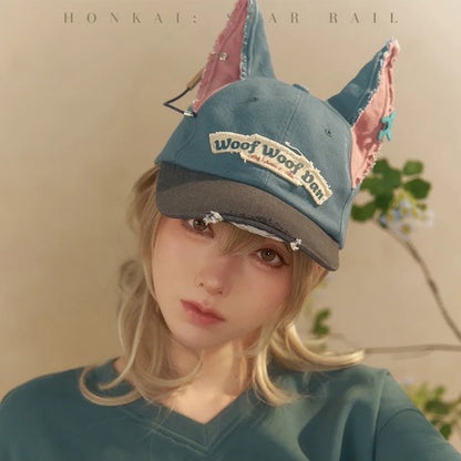 Fluffy Across the Blue Series Woof Woof Dan Baseball Cap