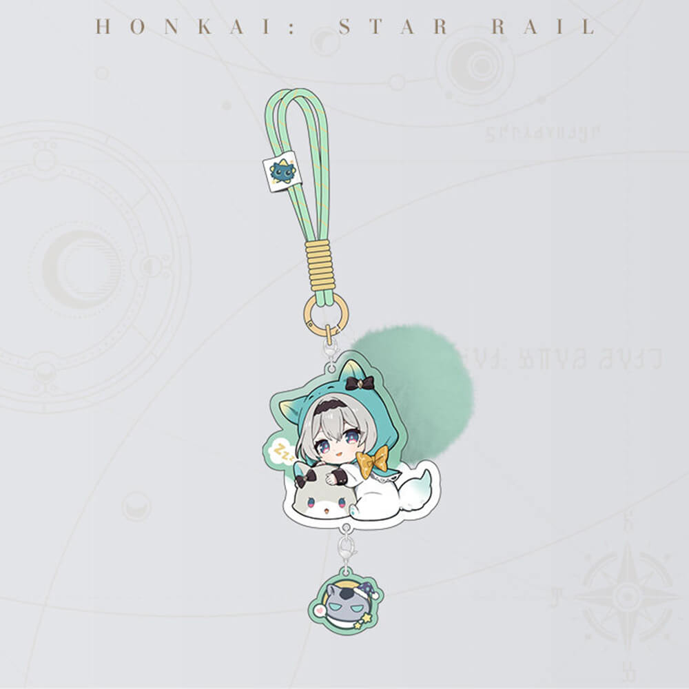 Girls Dormitory Series Q Version Acrylic Keychain