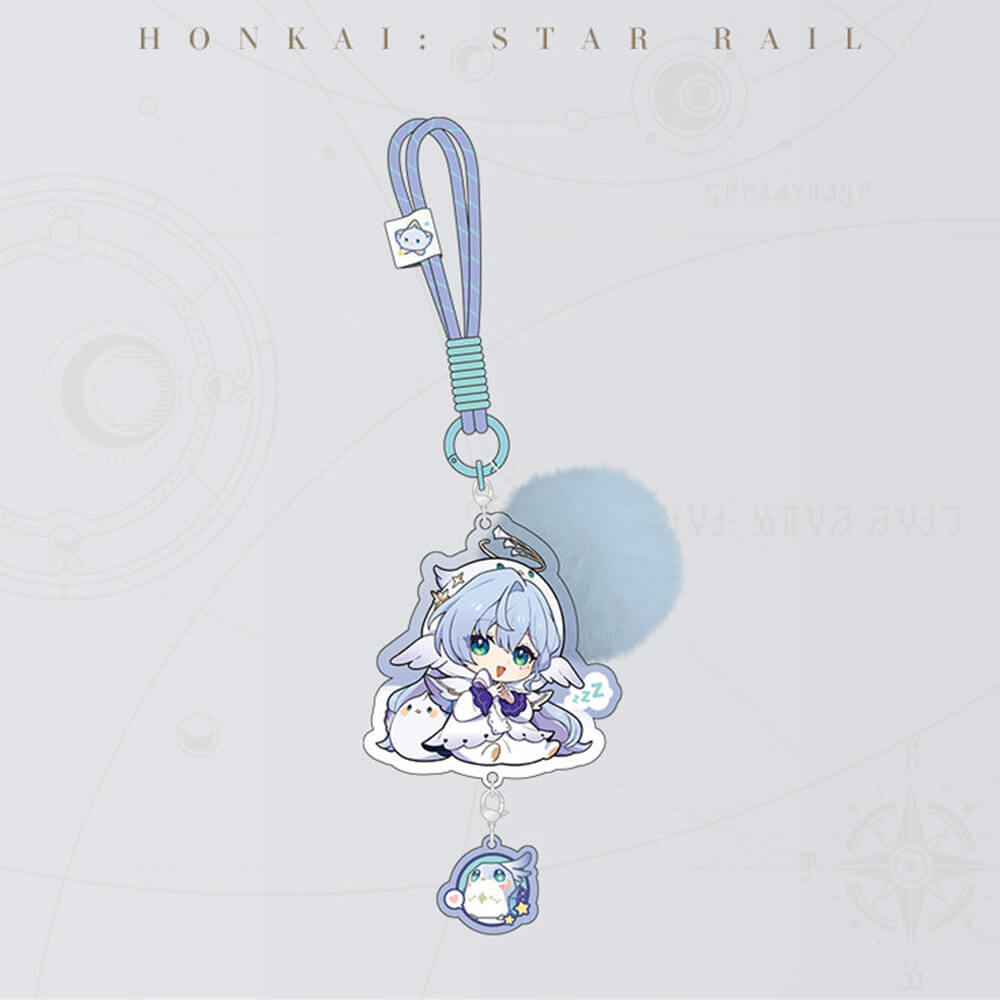Girls Dormitory Series Q Version Acrylic Keychain