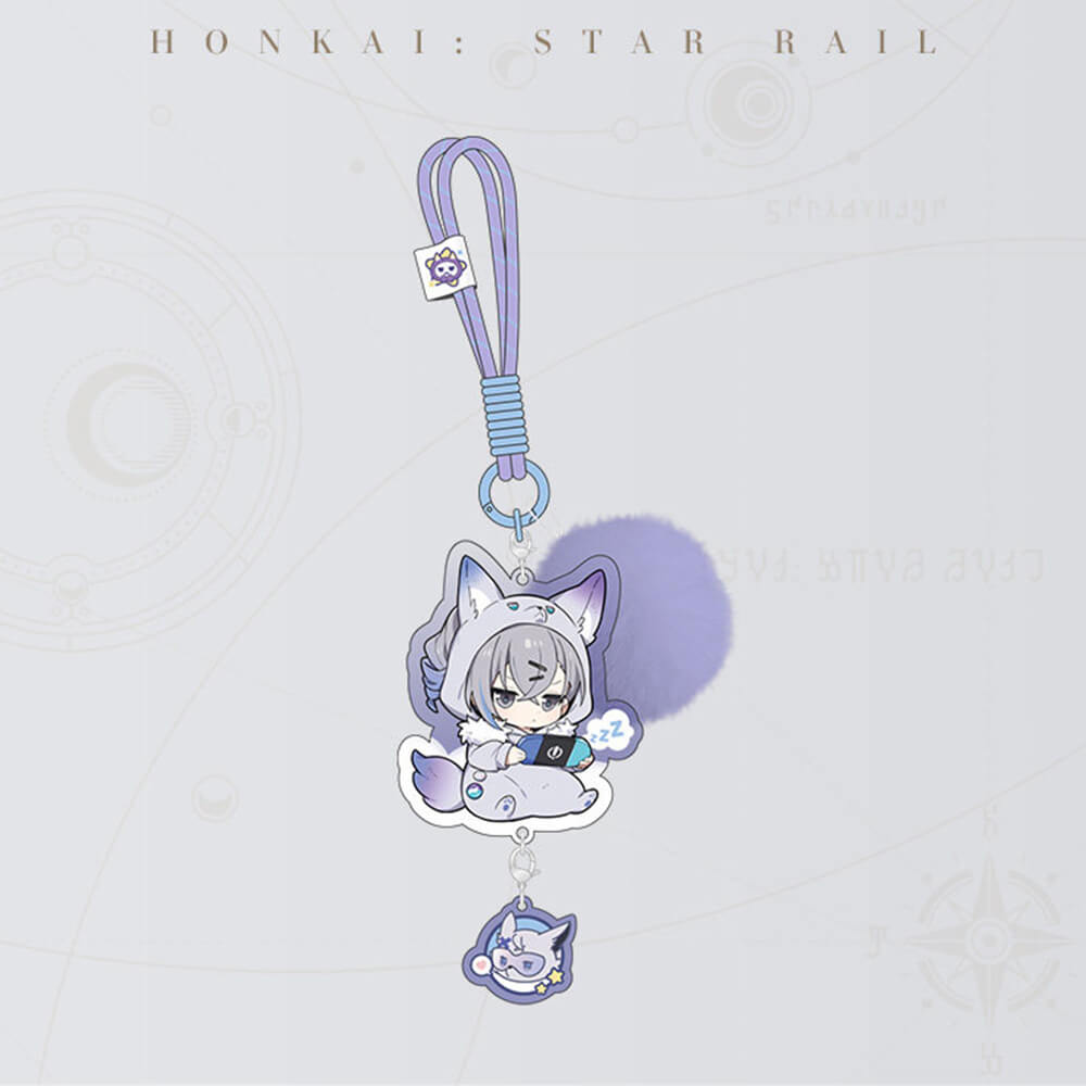 Girls Dormitory Series Q Version Acrylic Keychain