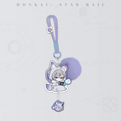 Girls Dormitory Series Q Version Acrylic Keychain