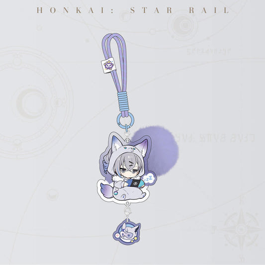Girls Dormitory Series Q Version Acrylic Keychain
