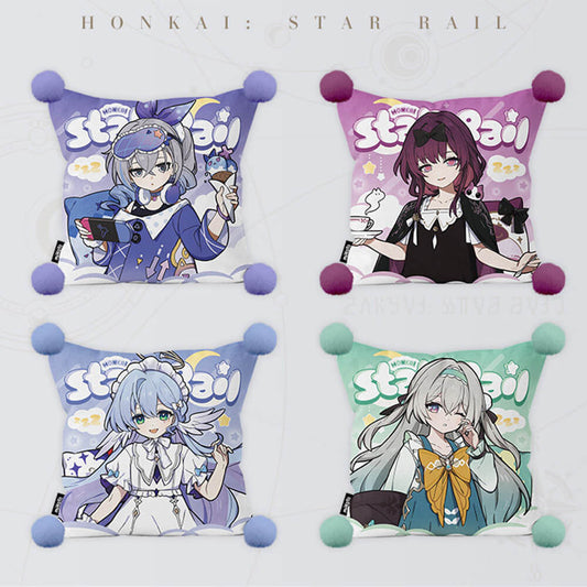 Girls Dormitory Series Throw Pillows