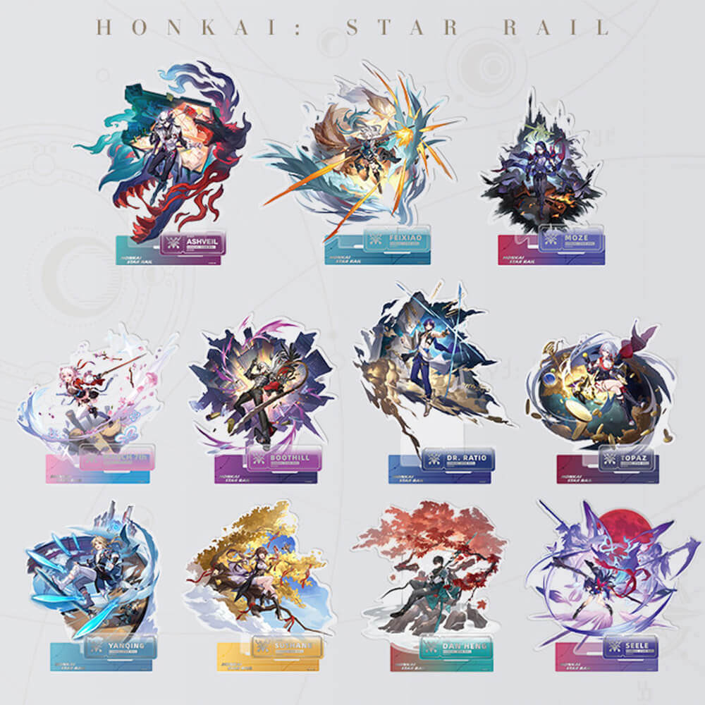 Honkai: Star Rail Hunt Path Character Acrylic Stand – Honkai Shop