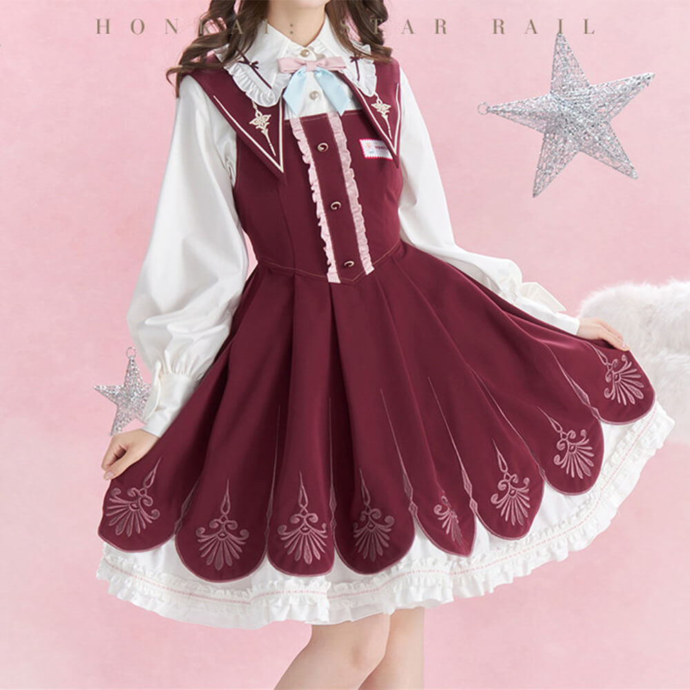 Hyacine Impression Series Pinafore Dress