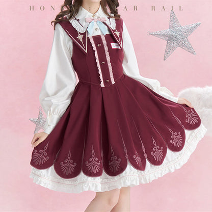 Hyacine Impression Series Pinafore Dress