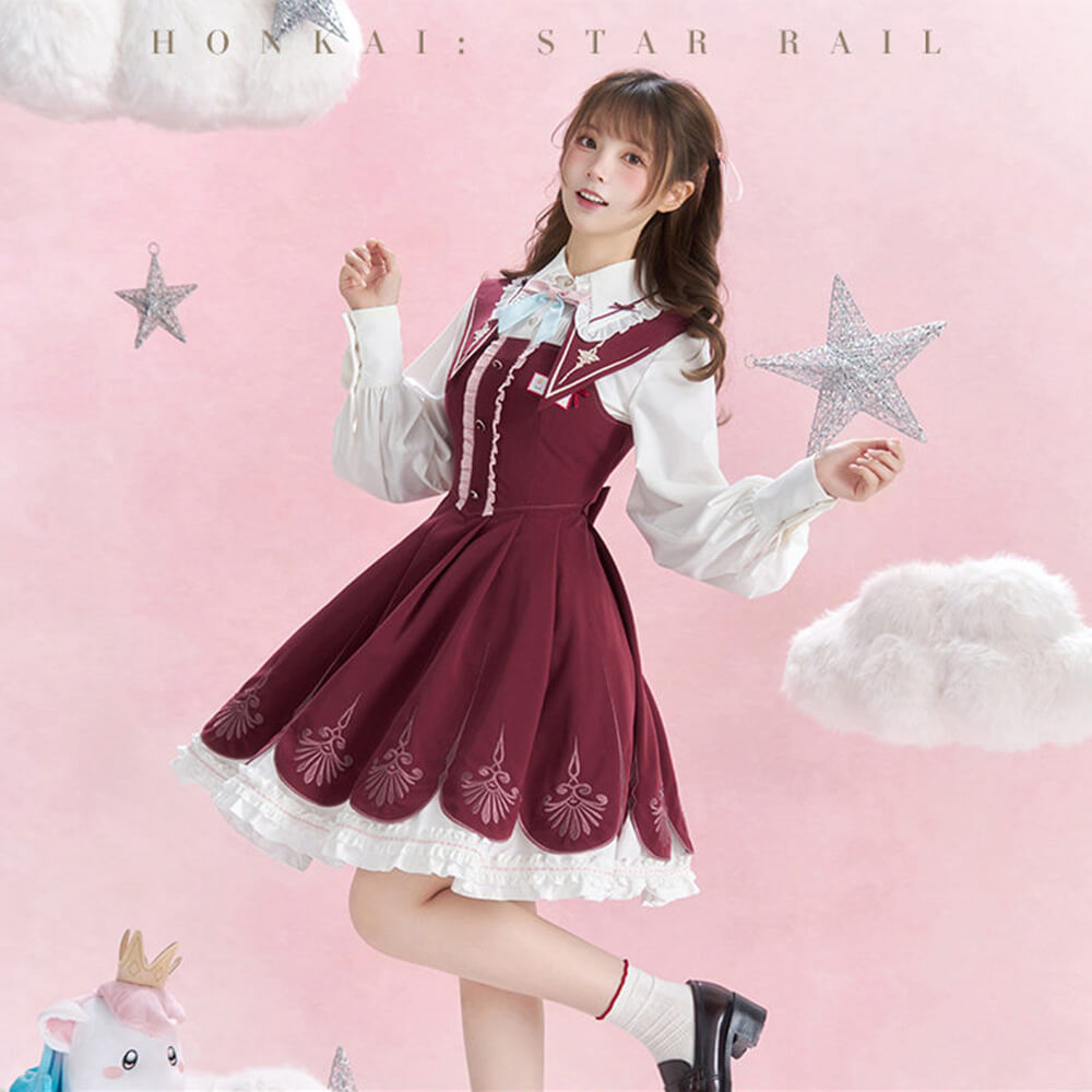 Hyacine Impression Series Pinafore Dress