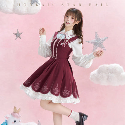 Hyacine Impression Series Pinafore Dress