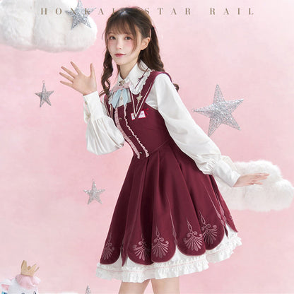 Hyacine Impression Series Pinafore Dress