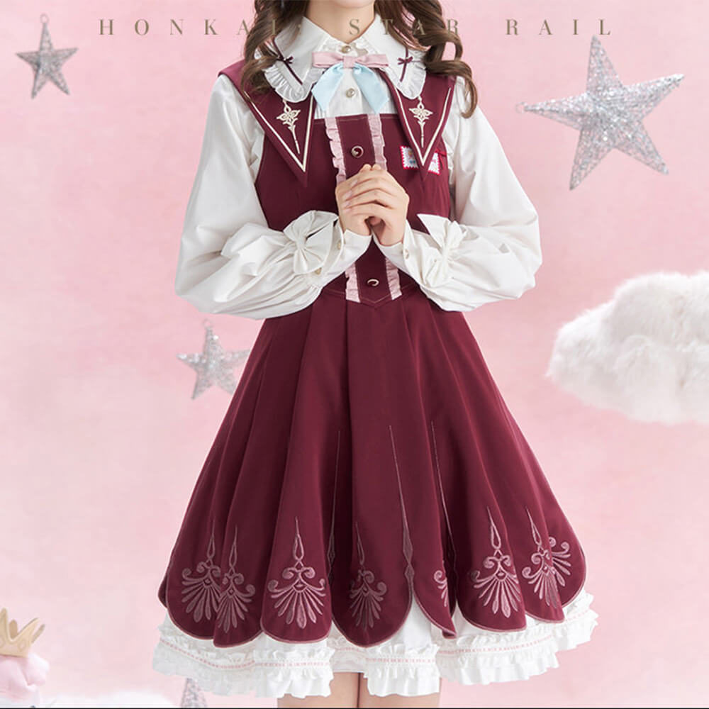 Hyacine Impression Series Pinafore Dress