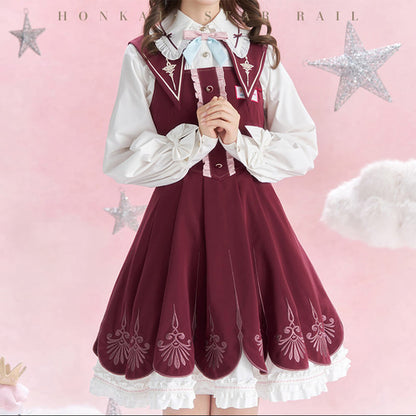 Hyacine Impression Series Pinafore Dress