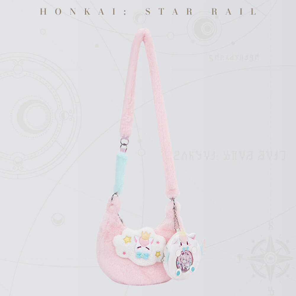 Hyacine Impression Series Plush Crossbody Bag