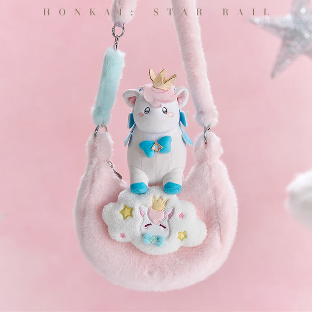 Hyacine Impression Series Plush Crossbody Bag