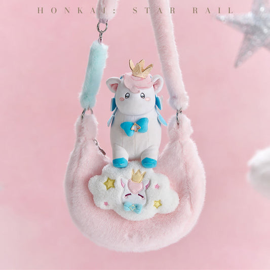Hyacine Impression Series Plush Crossbody Bag